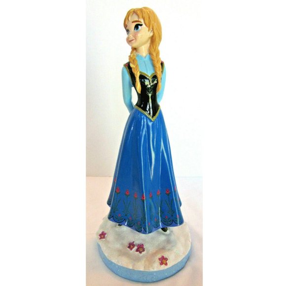 Anna & Elsa Disney Frozen Lot 2 Statues 12" Dolls Figurines British Exclusive - Picture 4 of 16